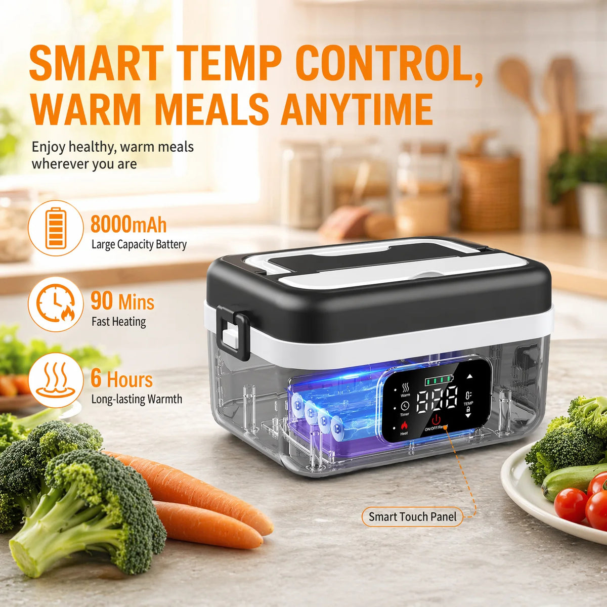 Portable Heat Lunch Box