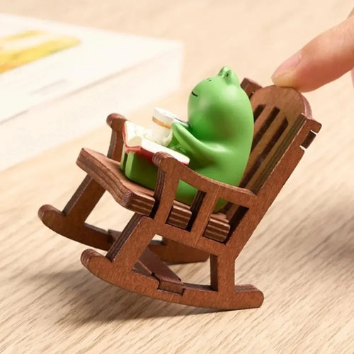 Adorable Frog Rocking Chair Friend